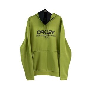 Oakley  2.0 Hoodie Ski Snowboard Fleece Thermonuclear Protection Men Large Green